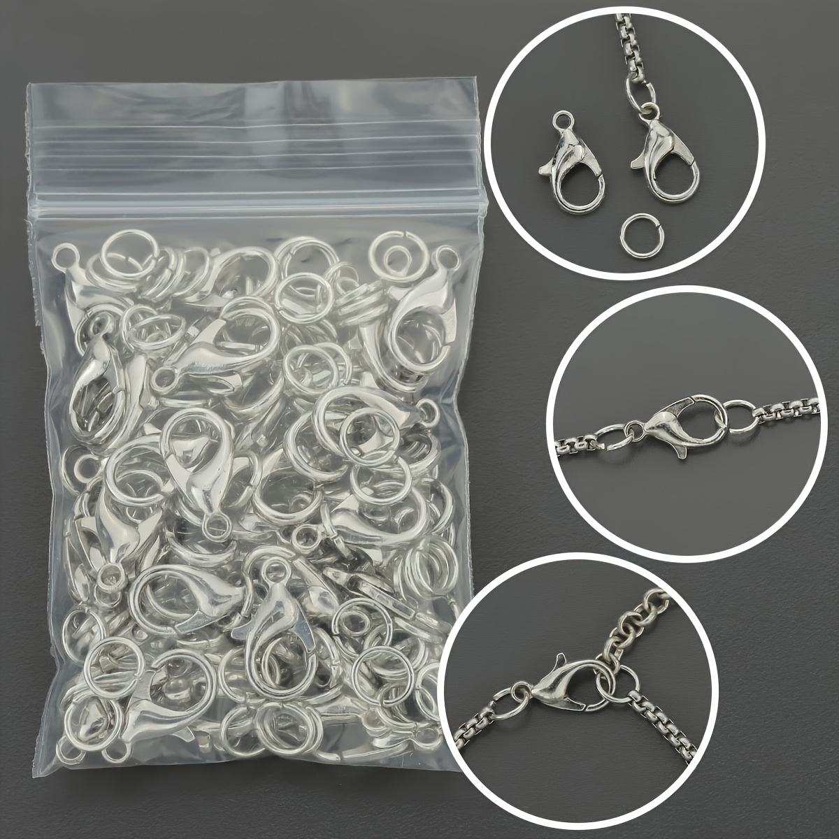 1/2/300 adet Istakoz Klipsleri - Jewelry Making At Home incelemesi ve fiyatı