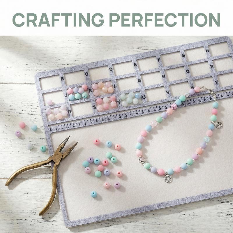 Keçe Boncuk Matı Dikdörtgen Ke - Jewelry Making Board incelemesi ve fiyatı