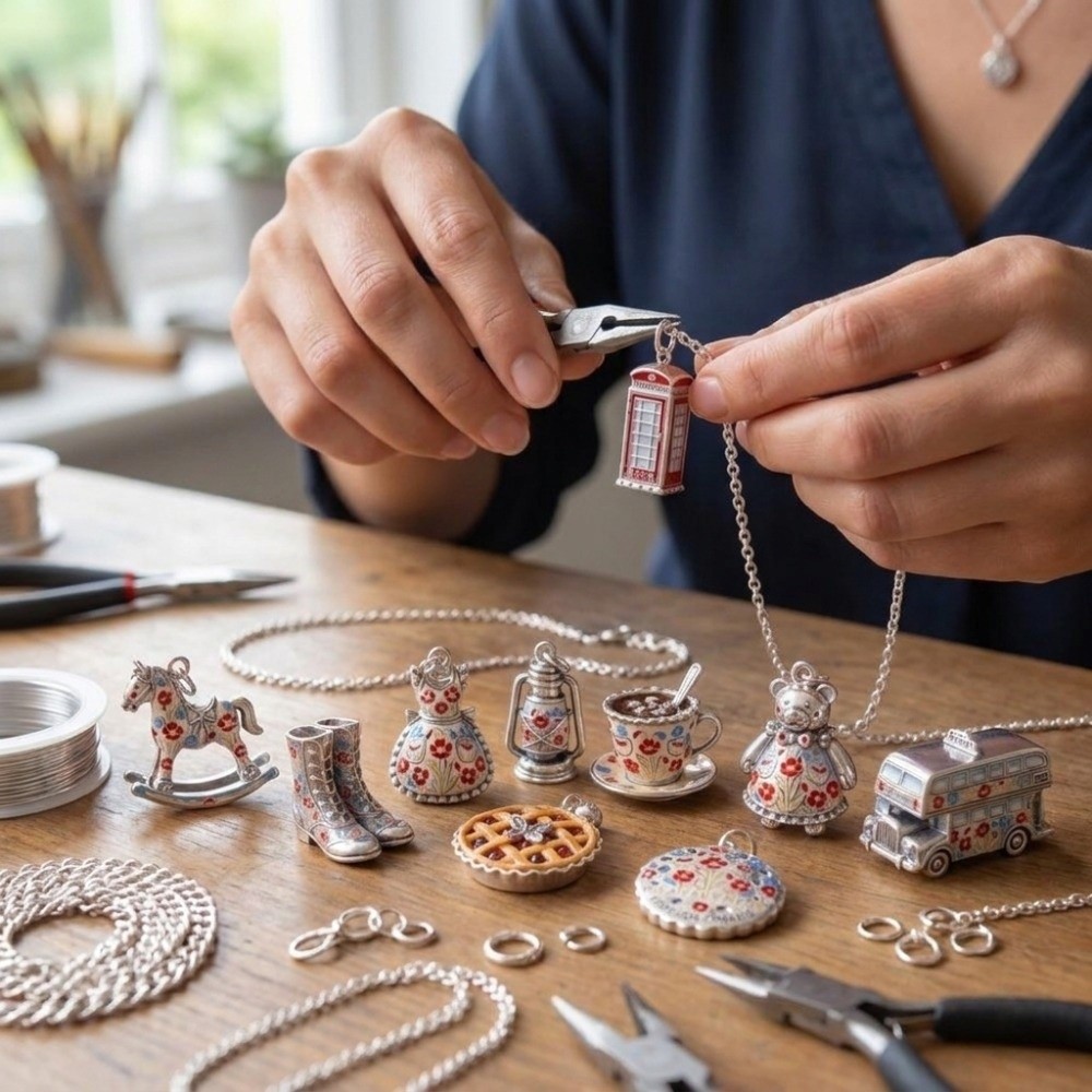 Paslanmaz Çelik Karikatür Koly - Jewelry Making London incelemesi ve fiyatı