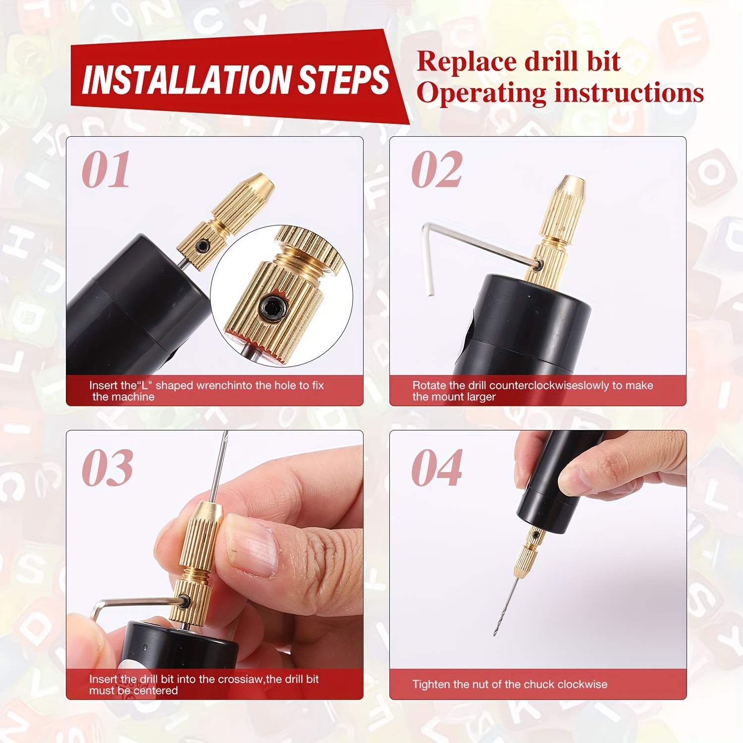 Mini Elektrikli Matkap Seti US - Jewelry Making Drill incelemesi ve fiyatı