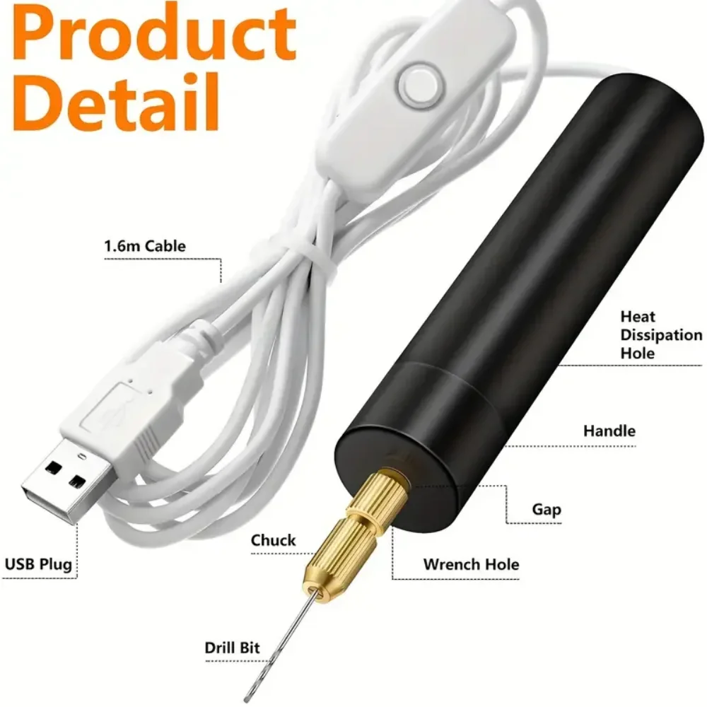 Mini Elektrikli Matkap USB Güç - Jewelry Making Dc incelemesi ve fiyatı
