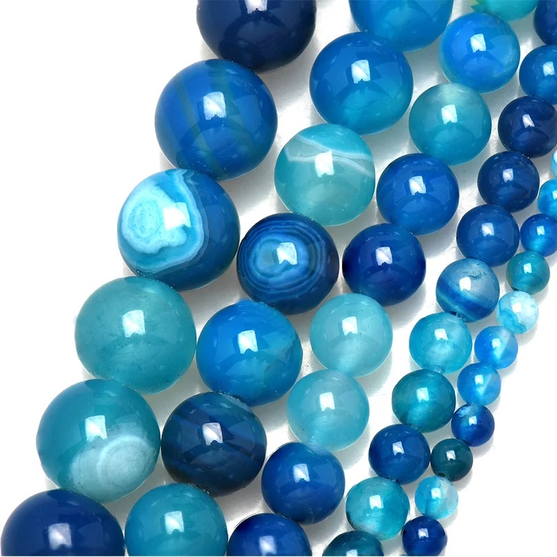 Doğal Mavi Dantel Desenli Akik - Jewelry Making At Home incelemesi ve fiyatı