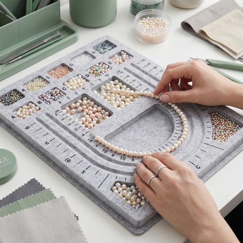 Diy Boncuk İşleri ve Sıralama  - Jewelry Making Board incelemesi ve fiyatı