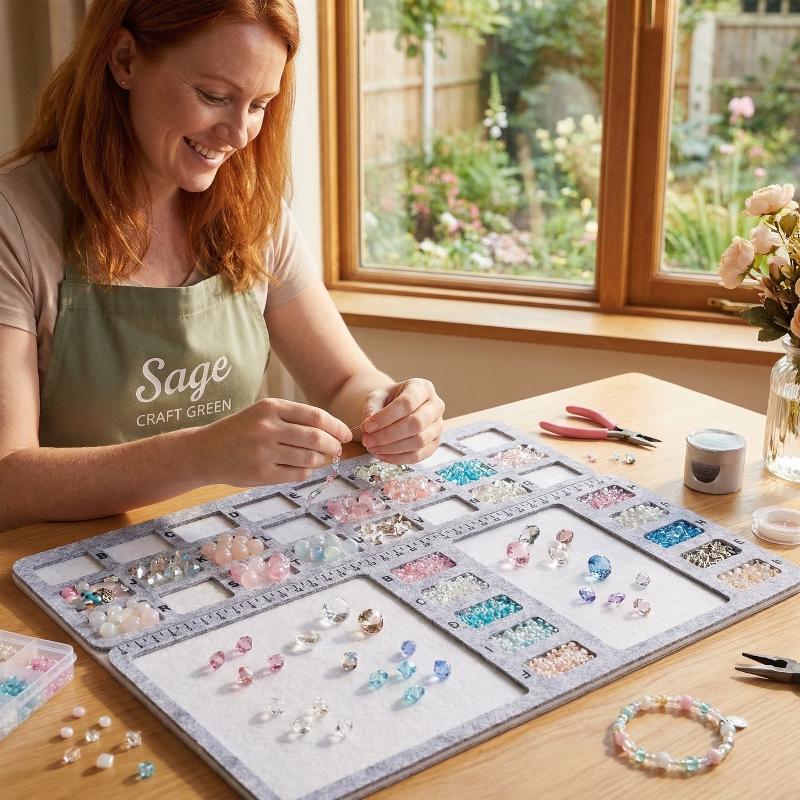 Diy Boncuk İşleri ve Sıralama  - Jewelry Making Board incelemesi ve fiyatı