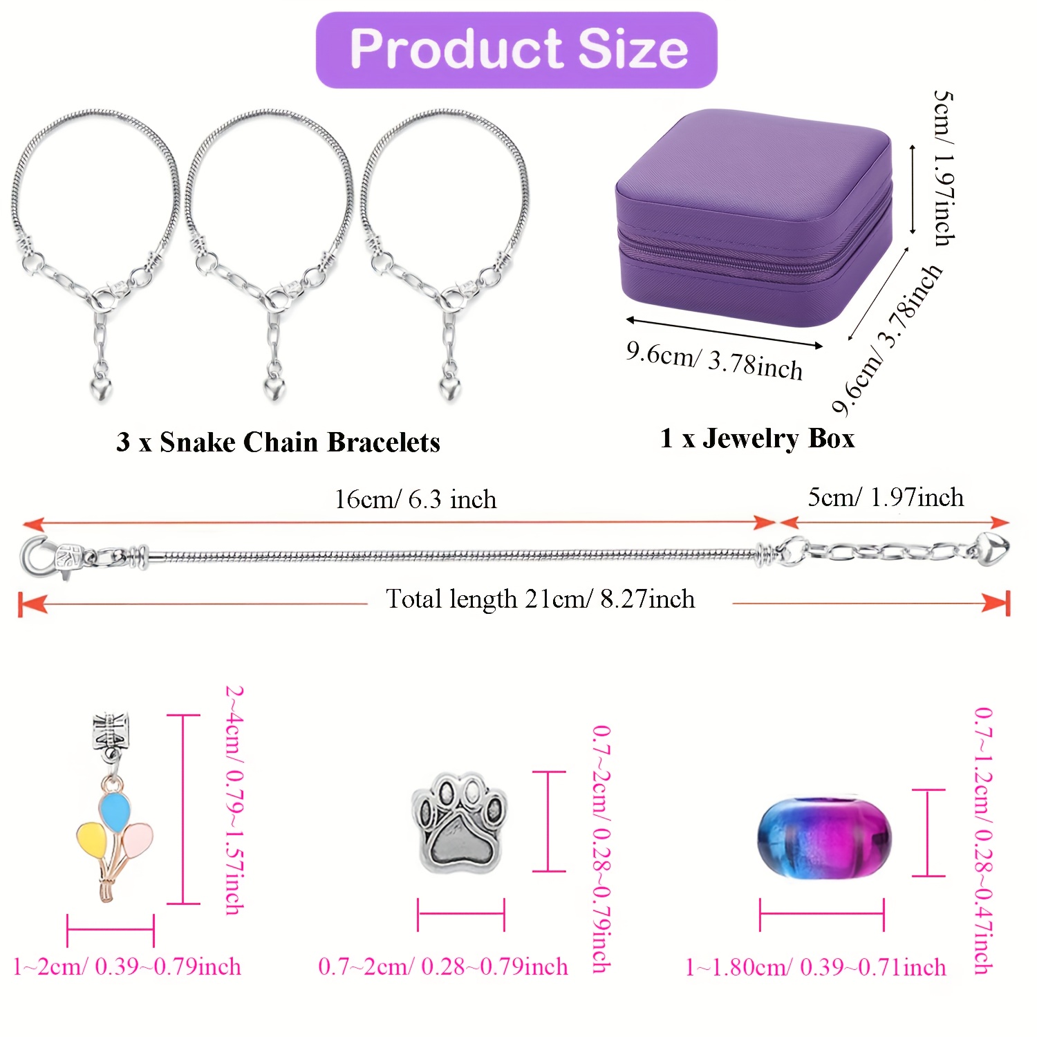 68 Parçalık Boncuk Seti, Mor M - Jewelry Making At Home incelemesi ve fiyatı